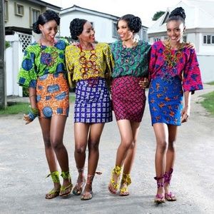 mini Ankara Skirt